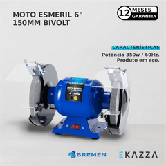 Motoesmeril 6" 150mm Bivolt - Bremen