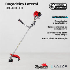 Roçadeira TBC43X-GII- Toyama