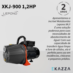 Bomba d'Água Autoaspirante XKJ 900 1/2HP Lepono