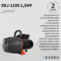 Bomba d'Água Autoaspirante XKJ 1100 1/5HP Lepono