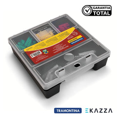 Organizador plástico 7.1/2" com divisórias - Tramontina