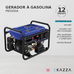 Gerador à Gasolina PB5000A - ZS POWER